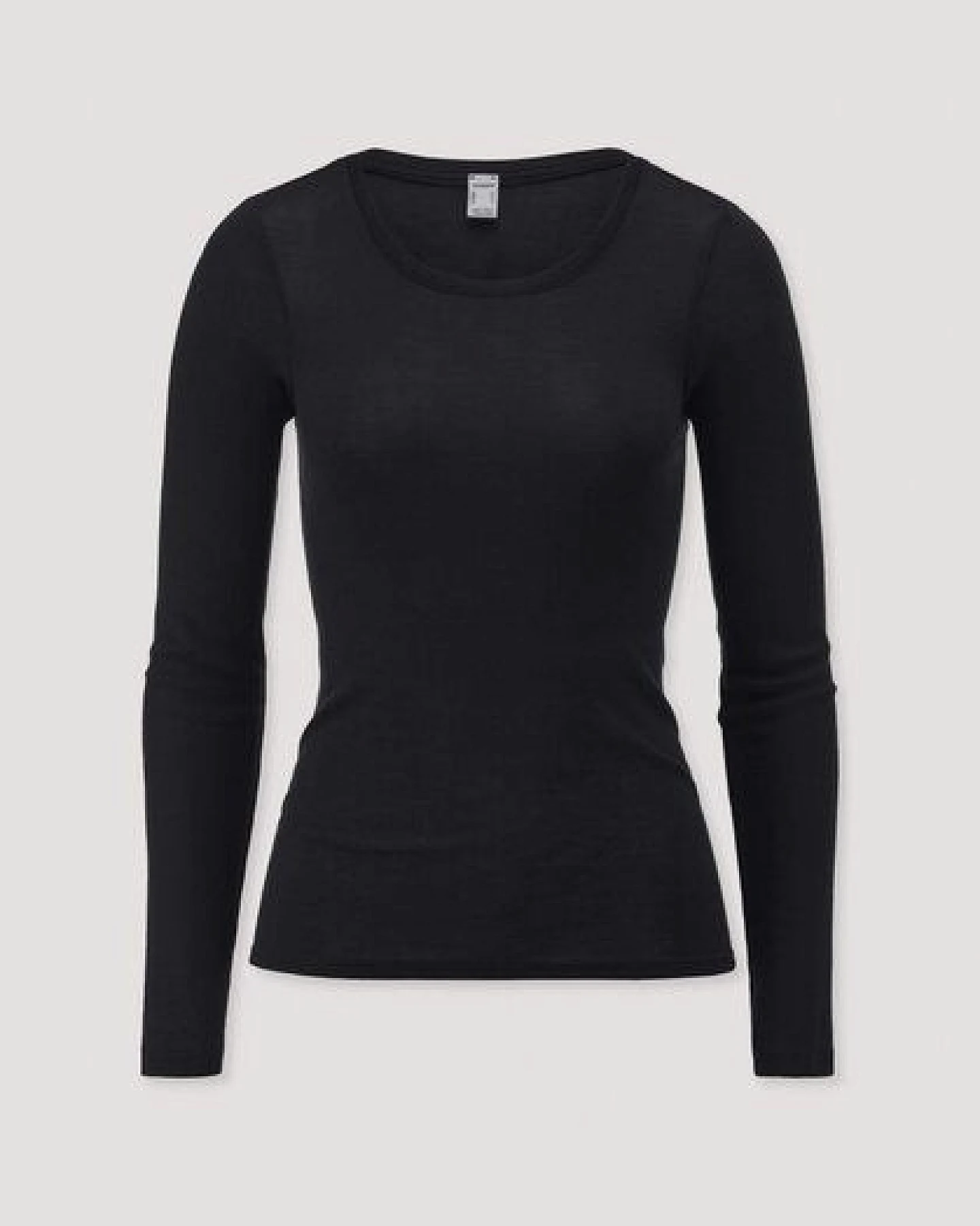 hessnatur Longsleeve PURE FUNCTION aus Bio-Merinowolle mit Seide – Ansicht 3