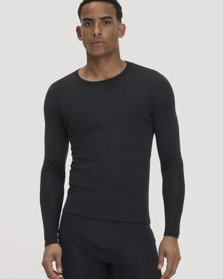 Produktseite: hessnatur Longsleeve PURE FUNCTION aus Bio-Merinowolle und Seide