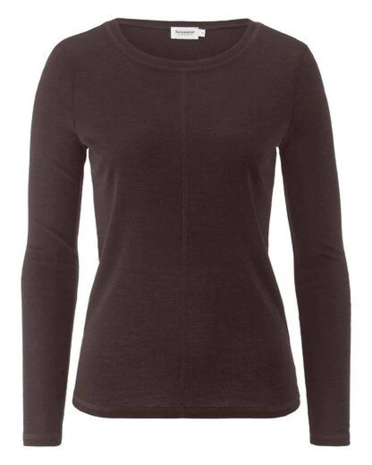 hessnatur Longsleeve Slim aus Bio-Schurwolle und TENCEL Lyocell – Ansicht 3