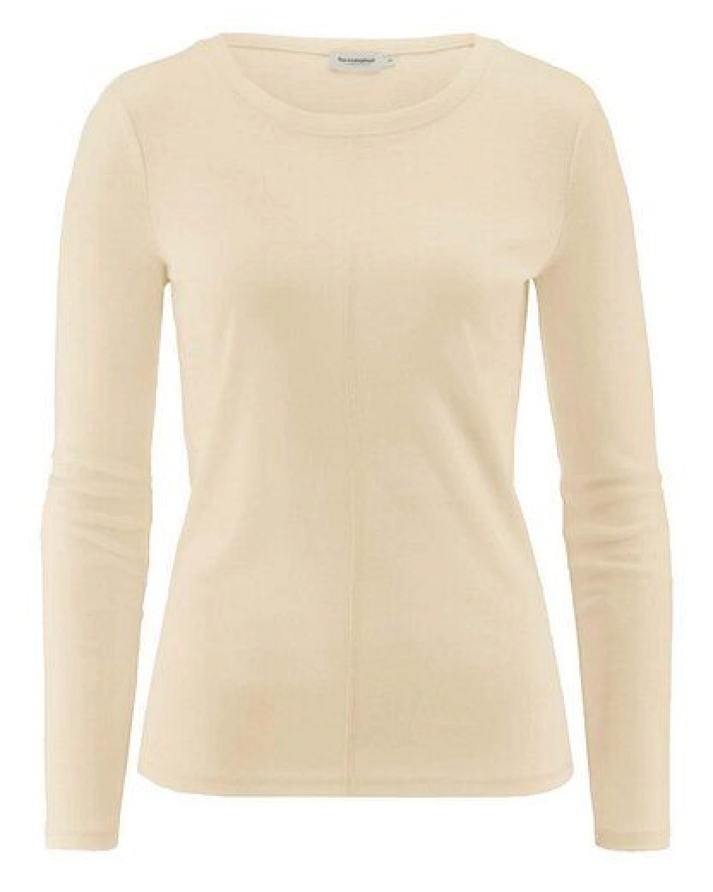 hessnatur Longsleeve Slim aus Bio-Schurwolle und TENCEL Lyocell – Ansicht 3