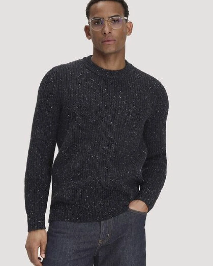 Produktseite: hessnatur Pullover Regular aus Bio-Baumwolle mit recycelter Wolle