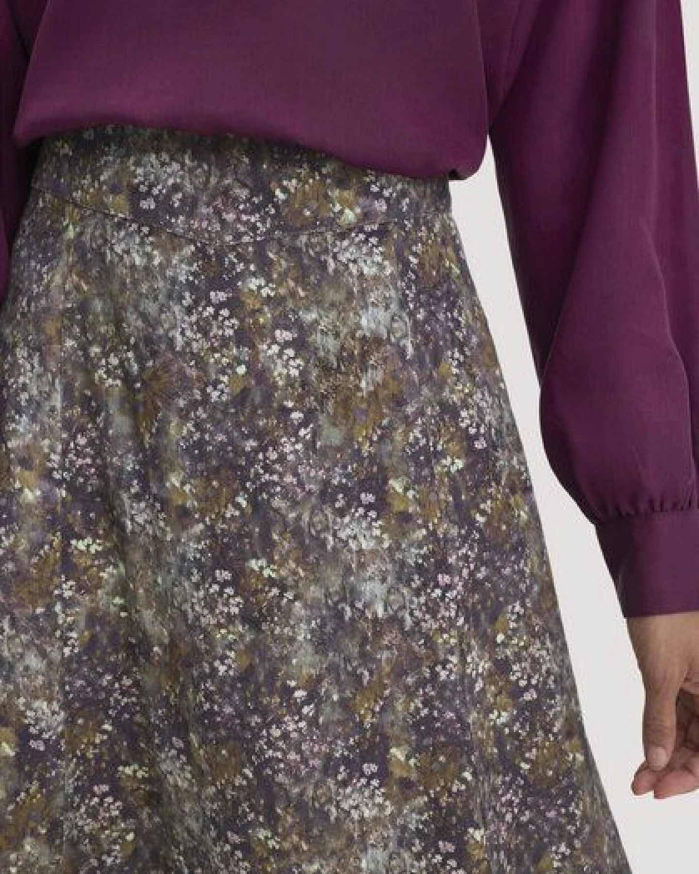 hessnatur Rock Midi aus TENCEL Lyocell- und LENZING ECOVERO Viskose – Ansicht 2