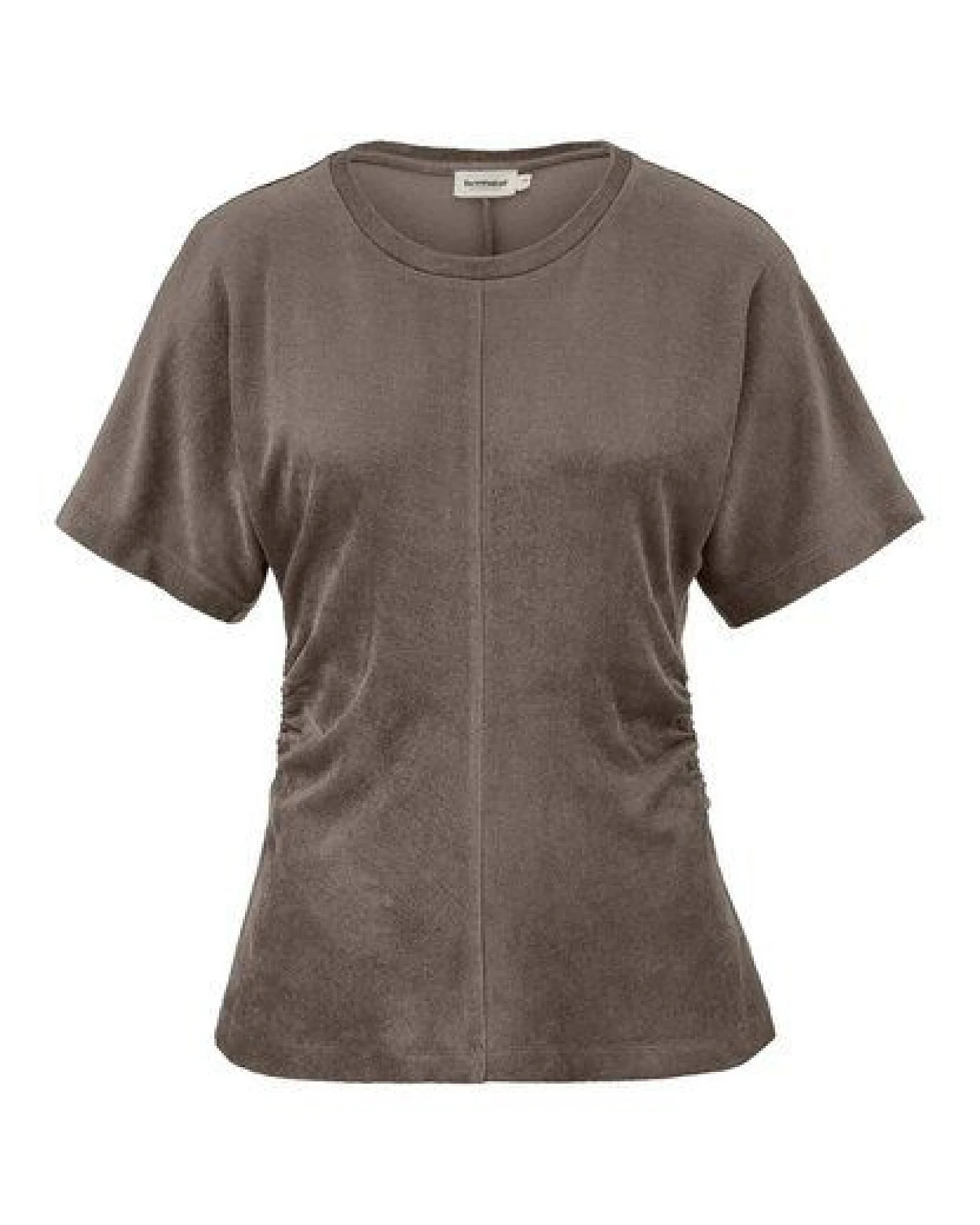 hessnatur Samt T-Shirt Slim aus TENCEL Modal mit Bio-Baumwolle – Ansicht 3