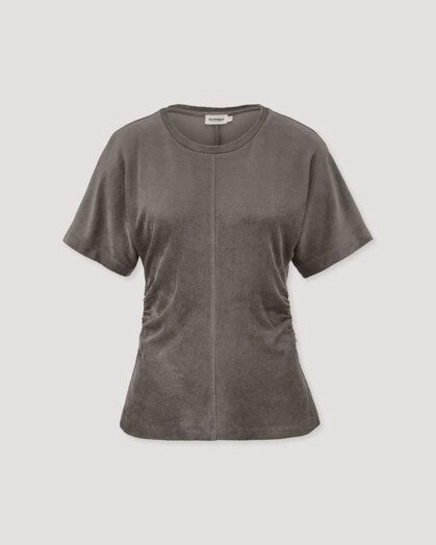 hessnatur Samt T-Shirt Slim aus TENCEL Modal mit Bio-Baumwolle – Ansicht 4