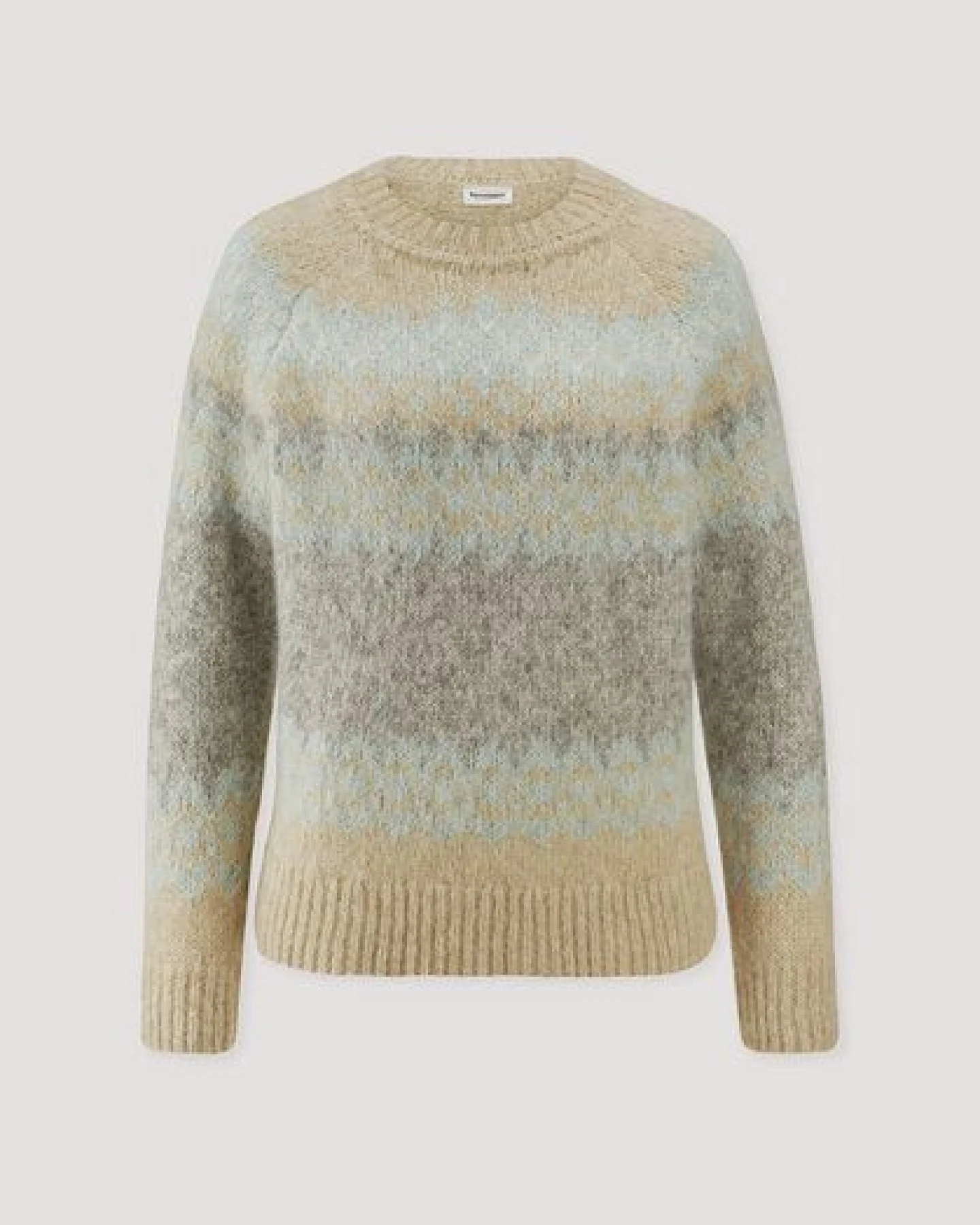 hessnatur Stick Pullover Relaxed aus Alpaka und Bio-Baumwolle – Ansicht 4