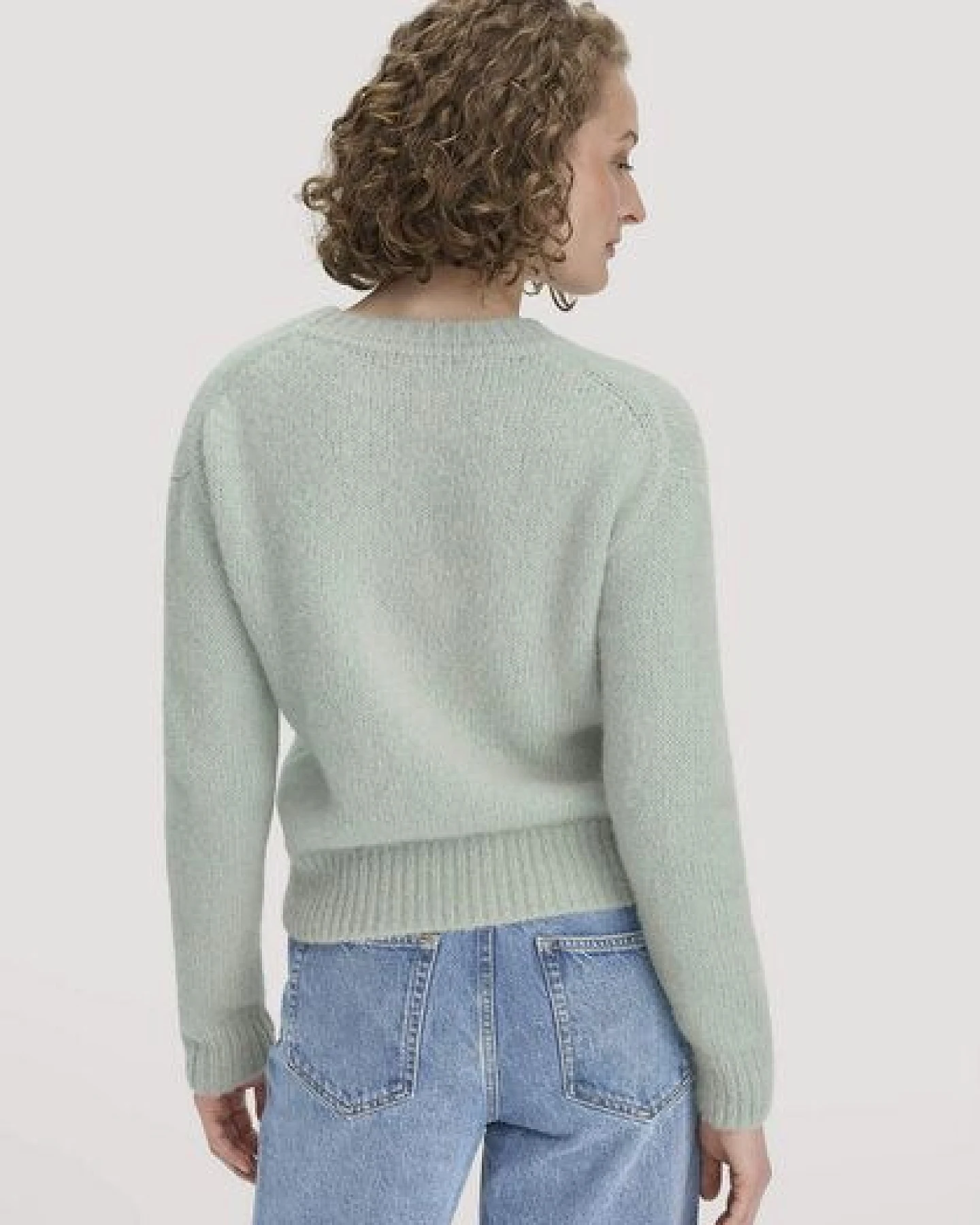 hessnatur Strick Pullover Relaxed aus Alpaka mit Bio-Baumwolle – Ansicht 2