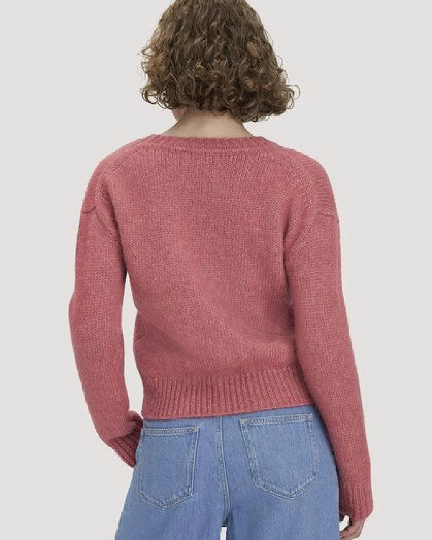 hessnatur Strick Pullover Relaxed aus Alpaka mit Bio-Baumwolle – Ansicht 2