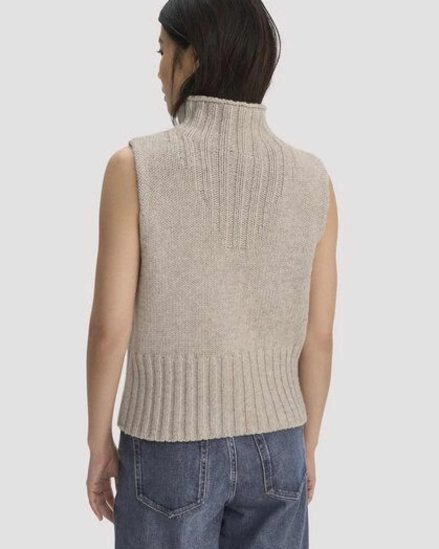 hessnatur Strick Pullover aus Wolle und Bio-Baumwolle – Ansicht 2