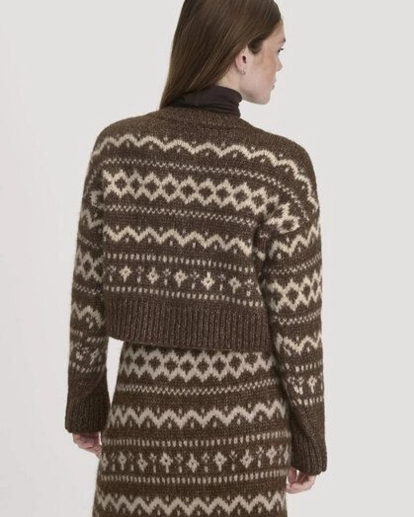 hessnatur Strickjacke Relaxed aus Alpaka mit Bio-Baumwolle – Ansicht 2