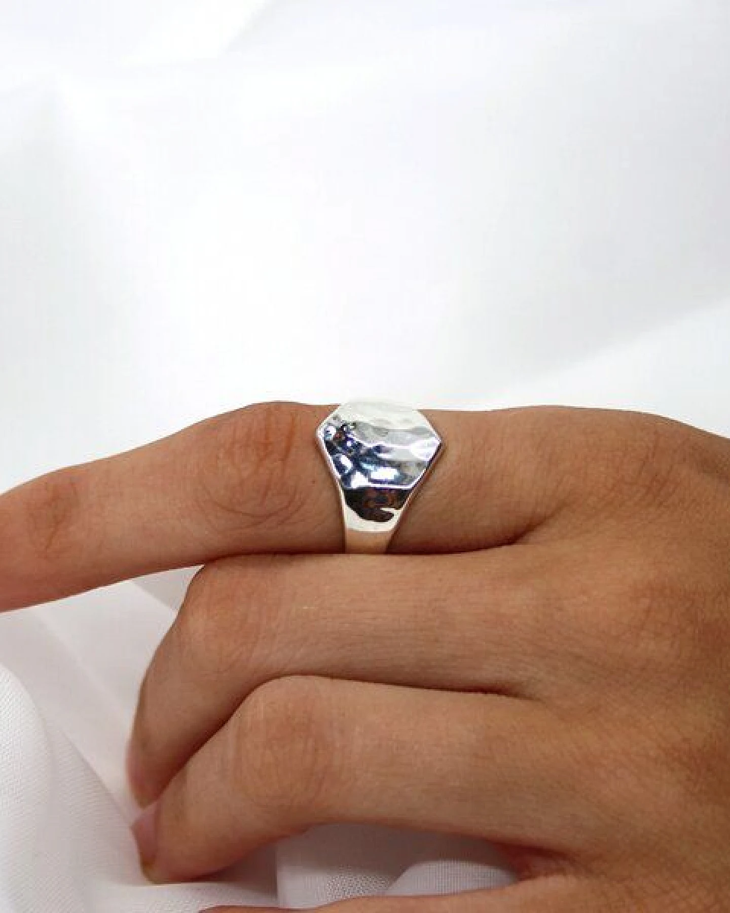 pakilia Ring "Rombo martillado" #8 – Ansicht 2