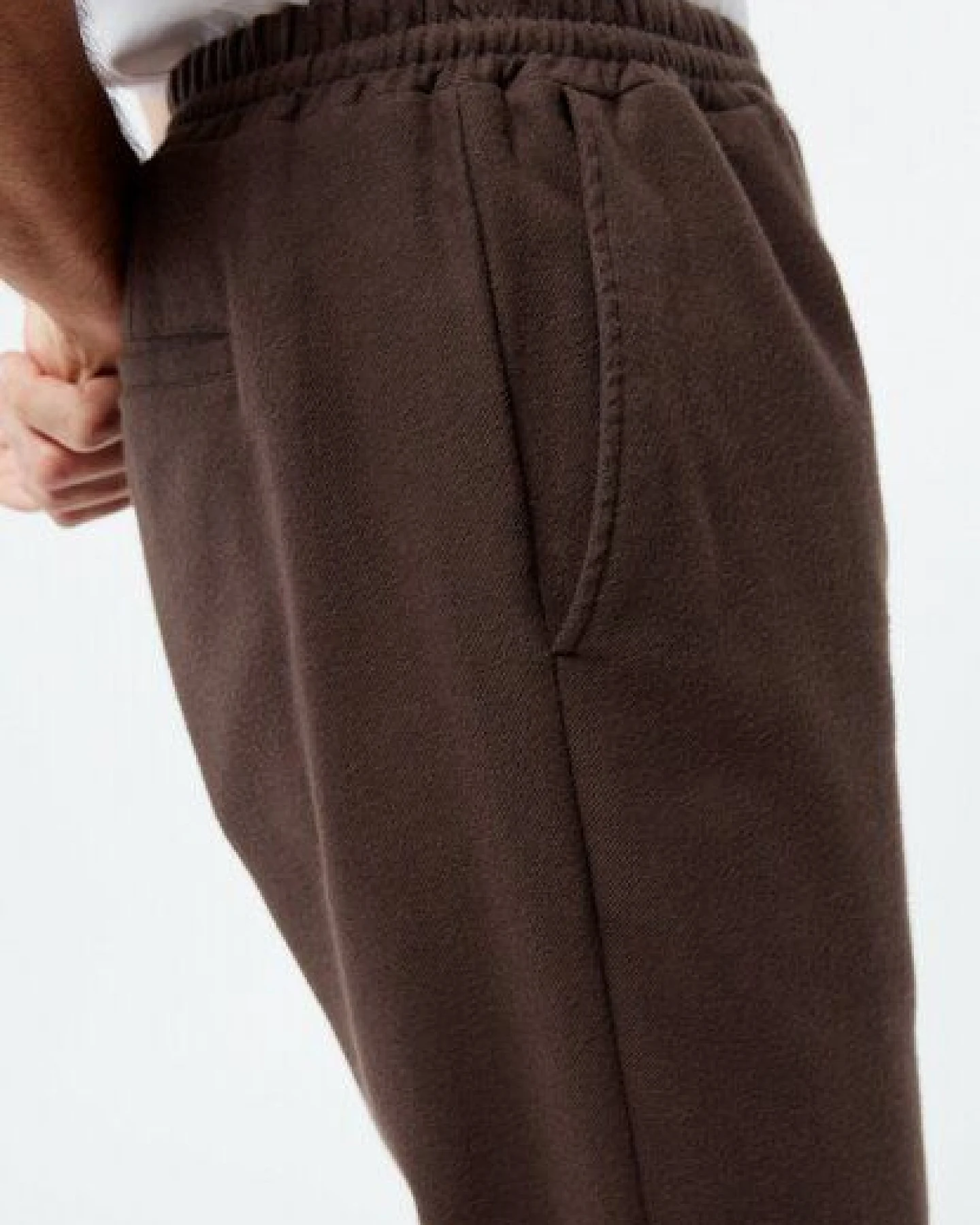 Givn Berlin Flanellhose GBERIC aus Bio-Baumwolle mit Gummibund – Ansicht 3