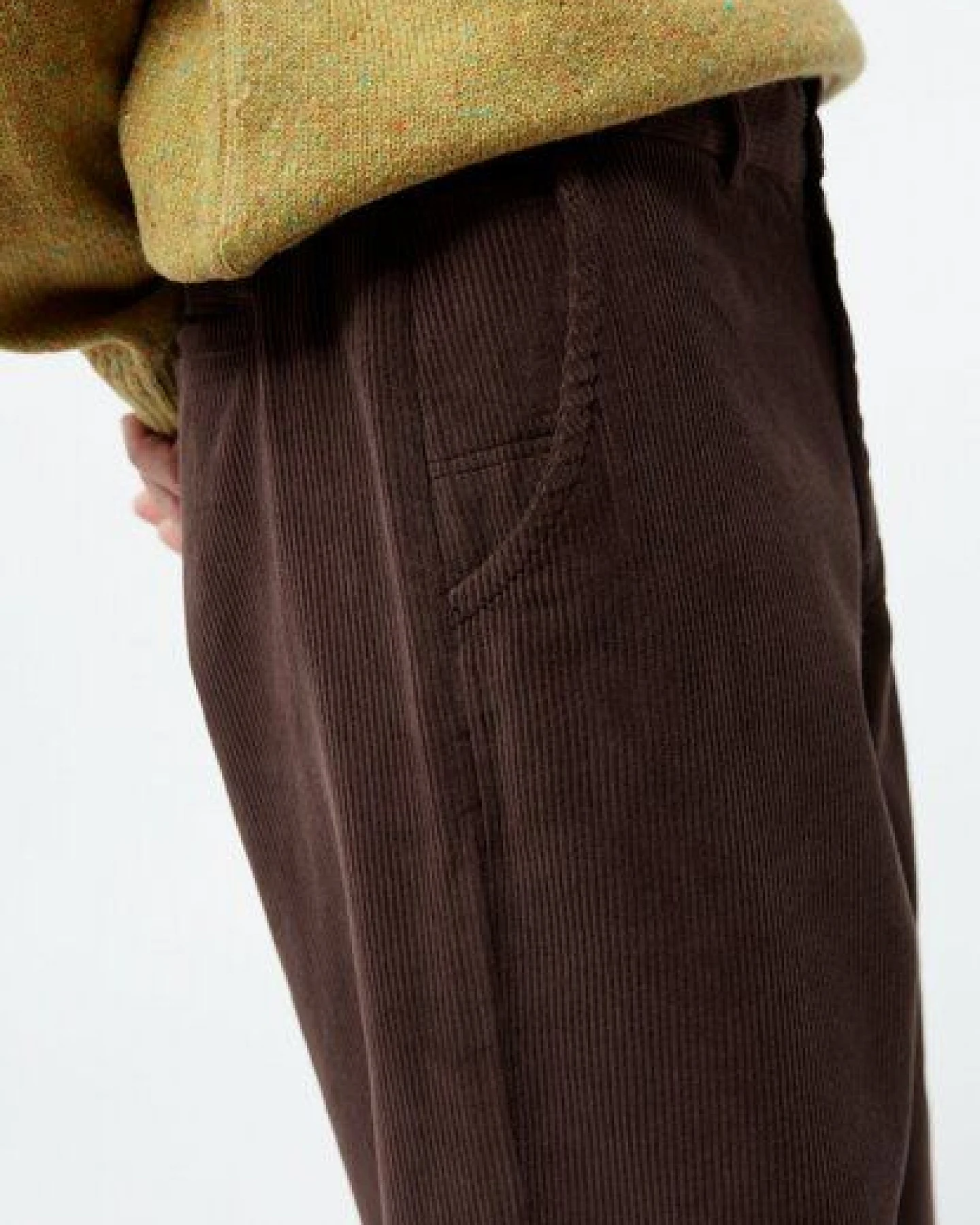 Givn Berlin Kordhose GBKLAAS aus Bio-Baumwolle mit weitem Bein – Ansicht 4