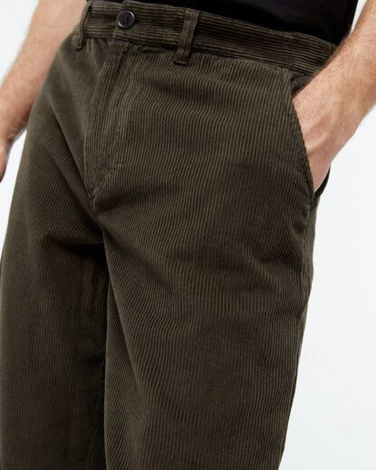 Givn Berlin Kordhose GBKLAAS aus Bio-Baumwolle mit weitem Bein – Ansicht 3