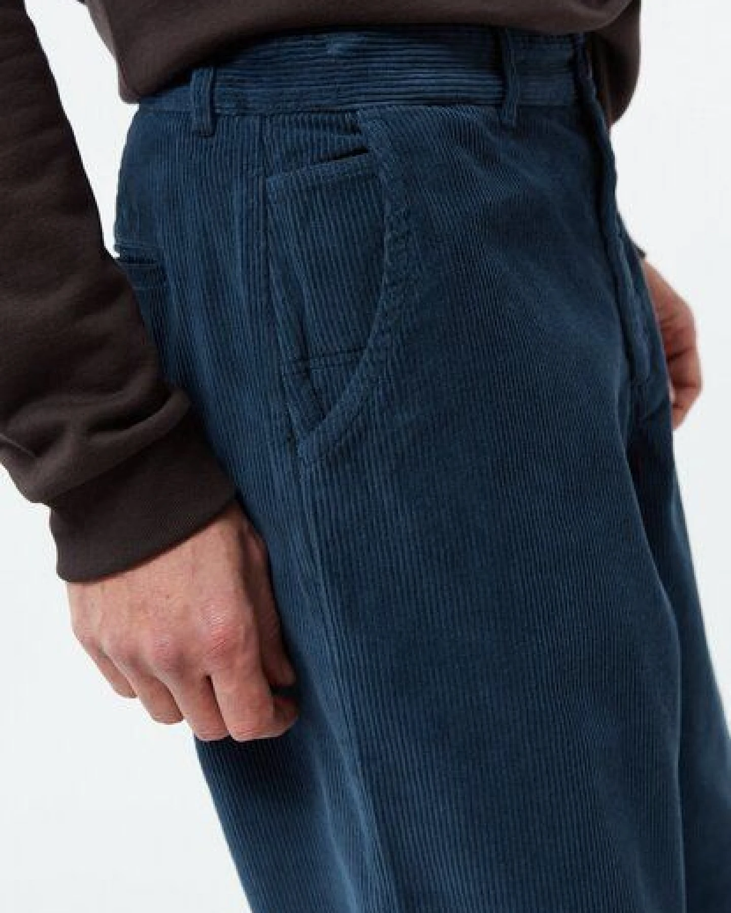 Givn Berlin Kordhose GBKLAAS aus Bio-Baumwolle mit weitem Bein – Ansicht 4