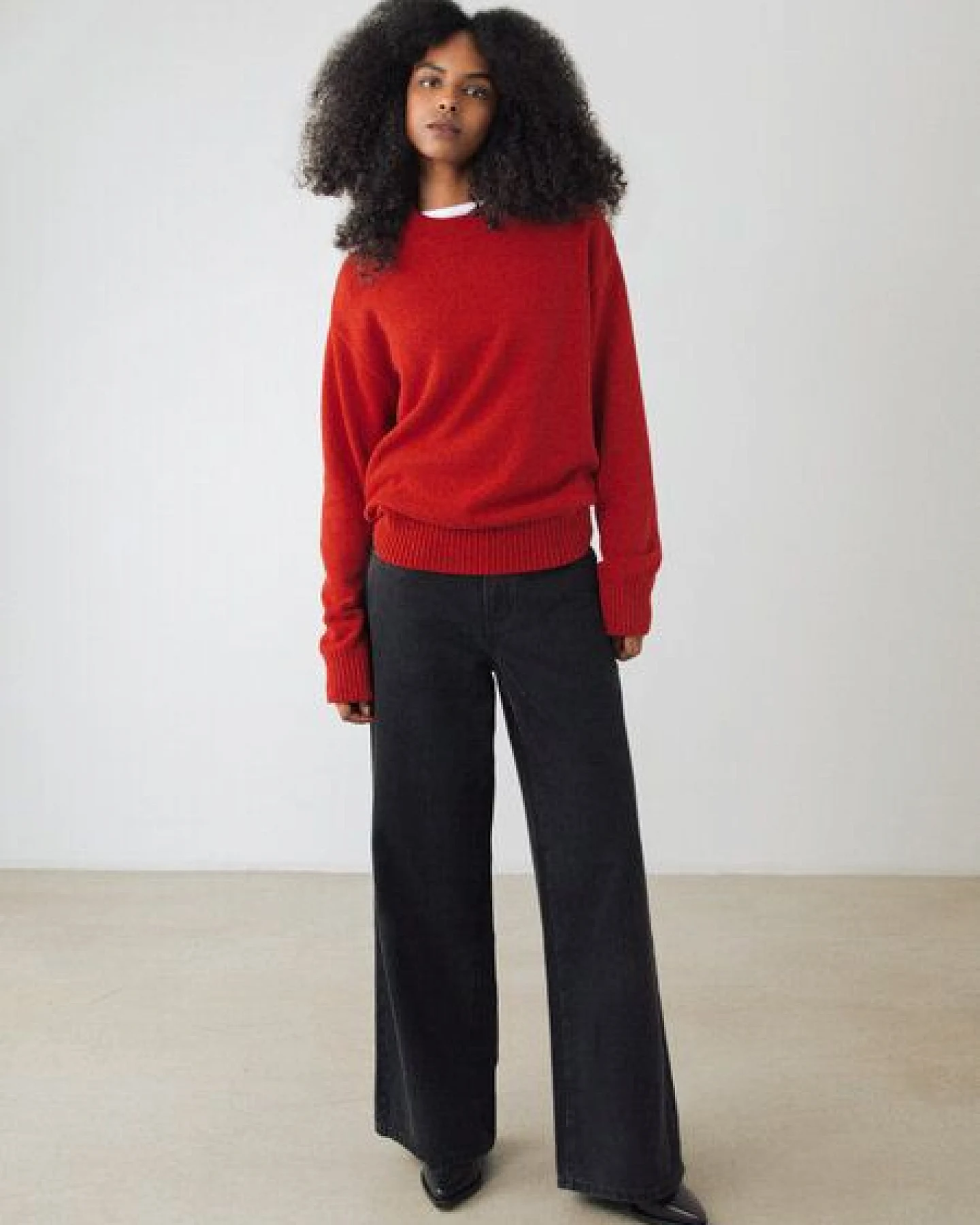 Honest Basics Damen Crew-Pullover aus 100% Bio-Baumwolle – Ansicht 3