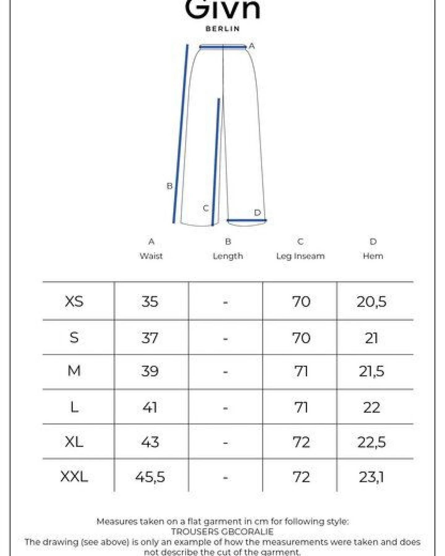 Givn Berlin Cordhose GBCORALIE in eleganter Passform aus Bio-Baumwolle – Ansicht 4