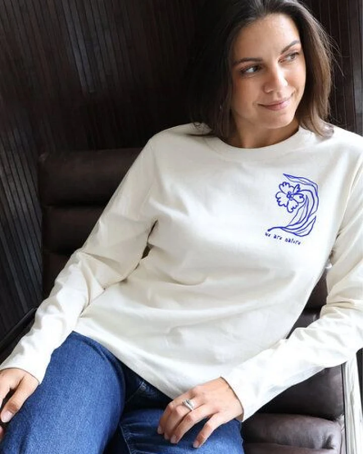 Kultgut Softes Langarmshirt Biobaumwolle/WE ARE NATURE