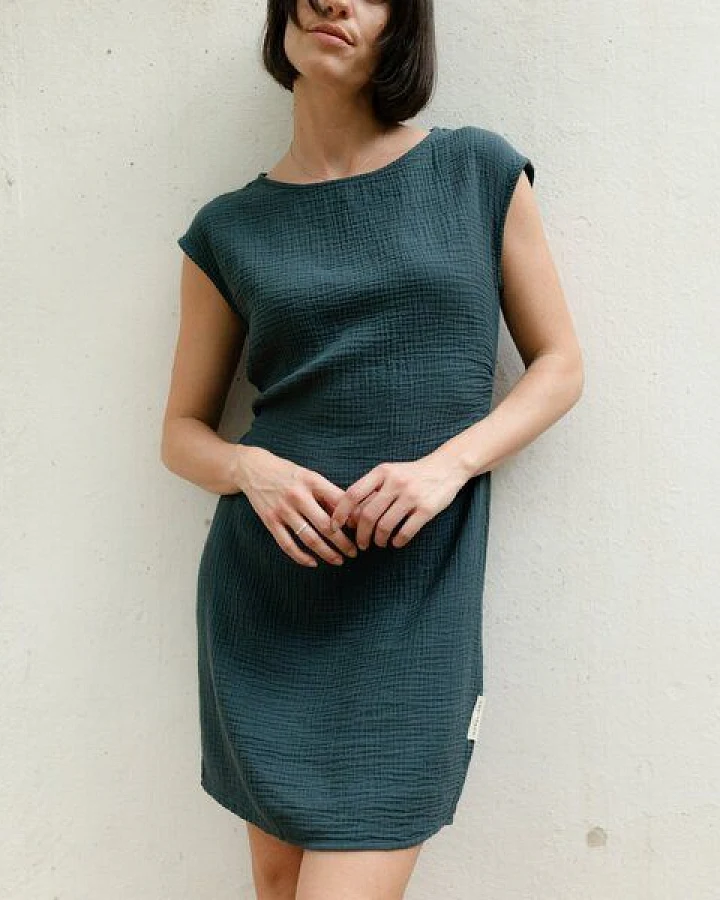 NORDLICHT Musselin Kleid Jule