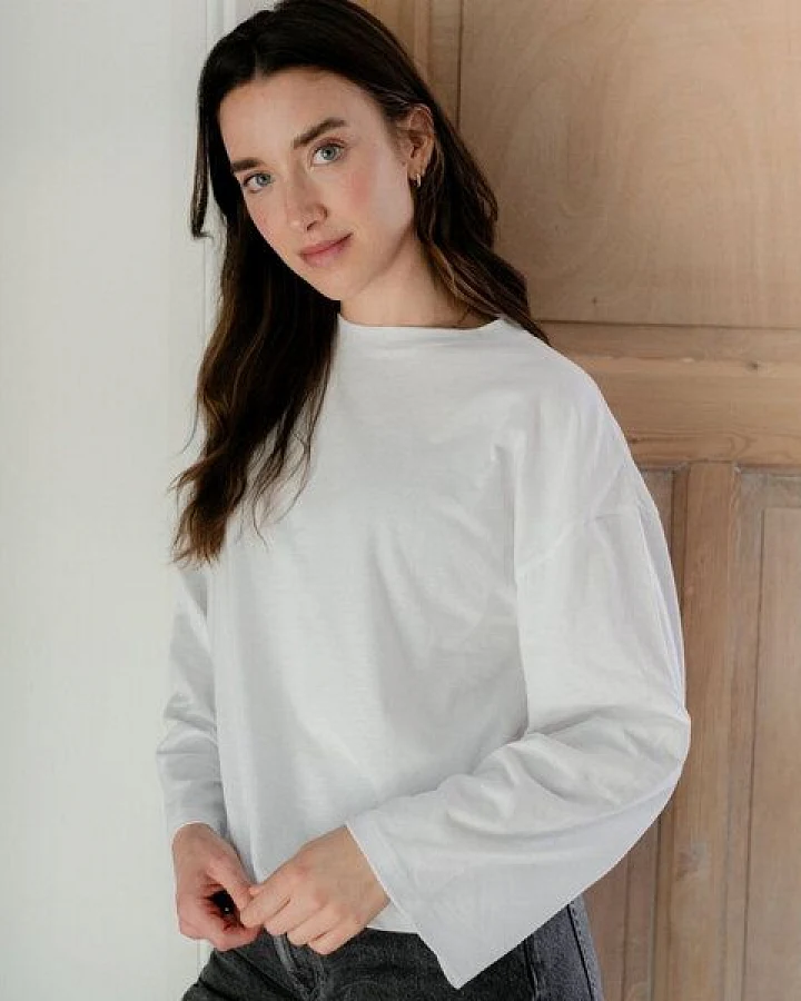 NORDLICHT Oversize Langarmshirt Pien