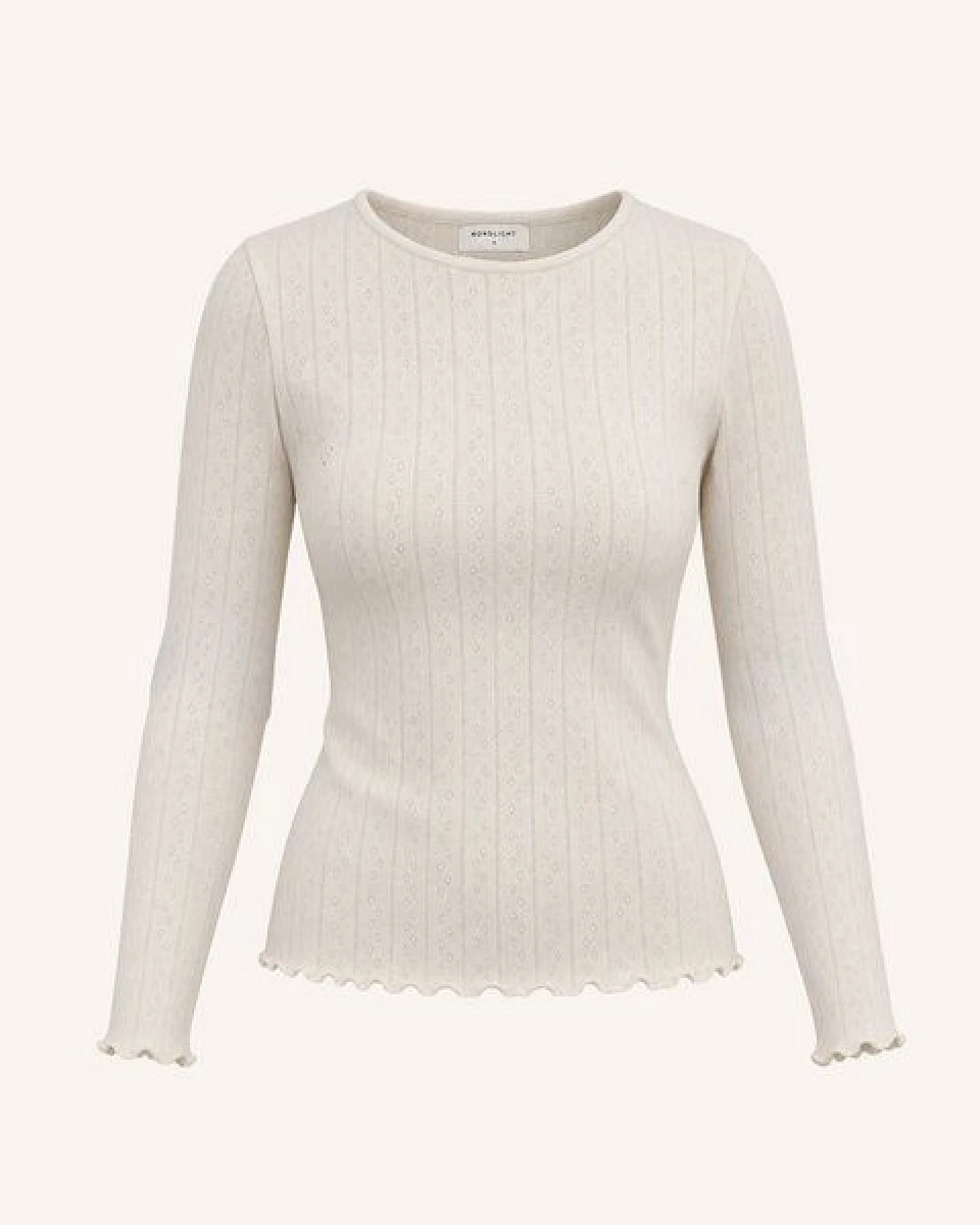 NORDLICHT Pointelle Langarmshirt Astrid – Ansicht 2
