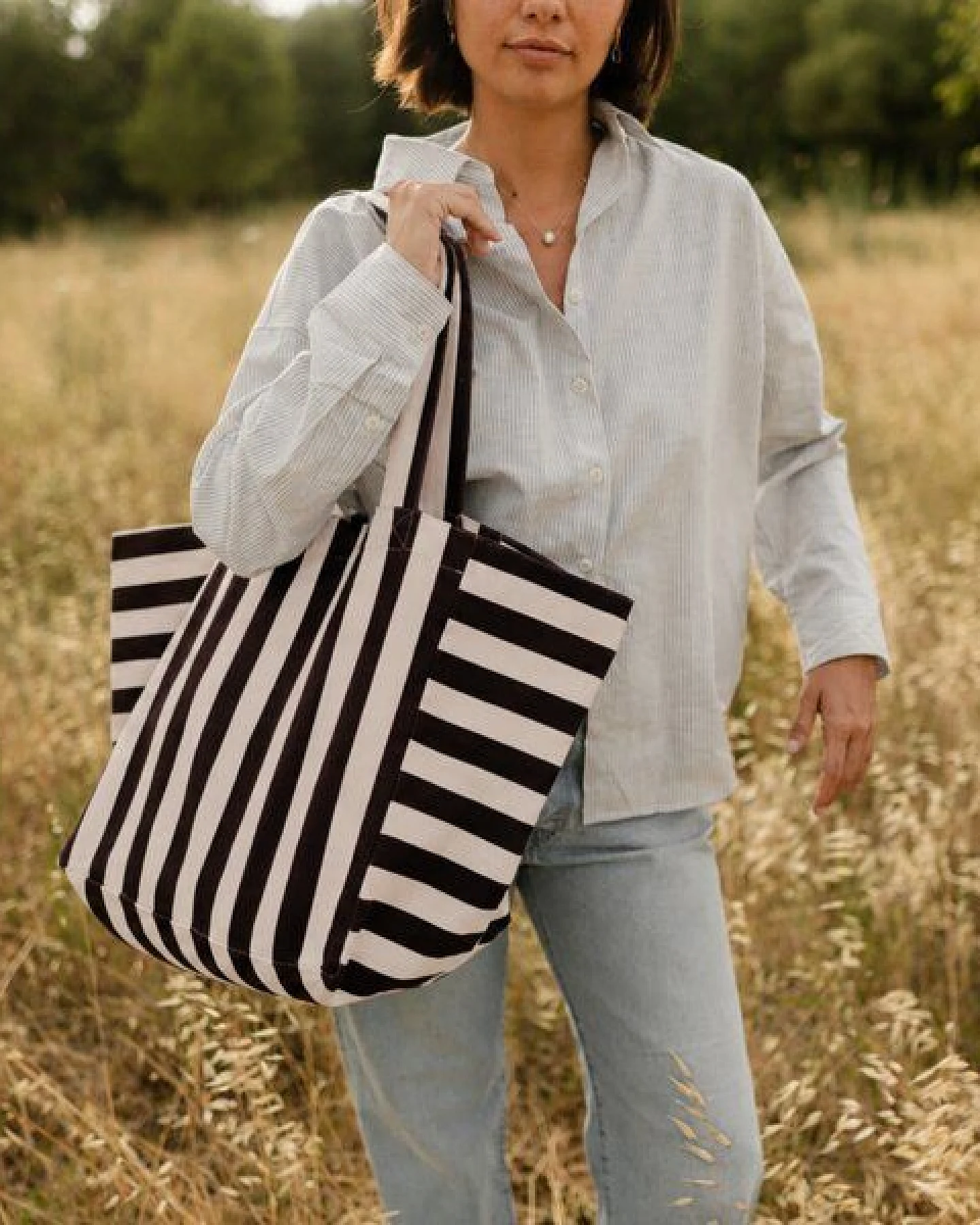 NORDLICHT Shopper Kiki Streifen – Ansicht 2