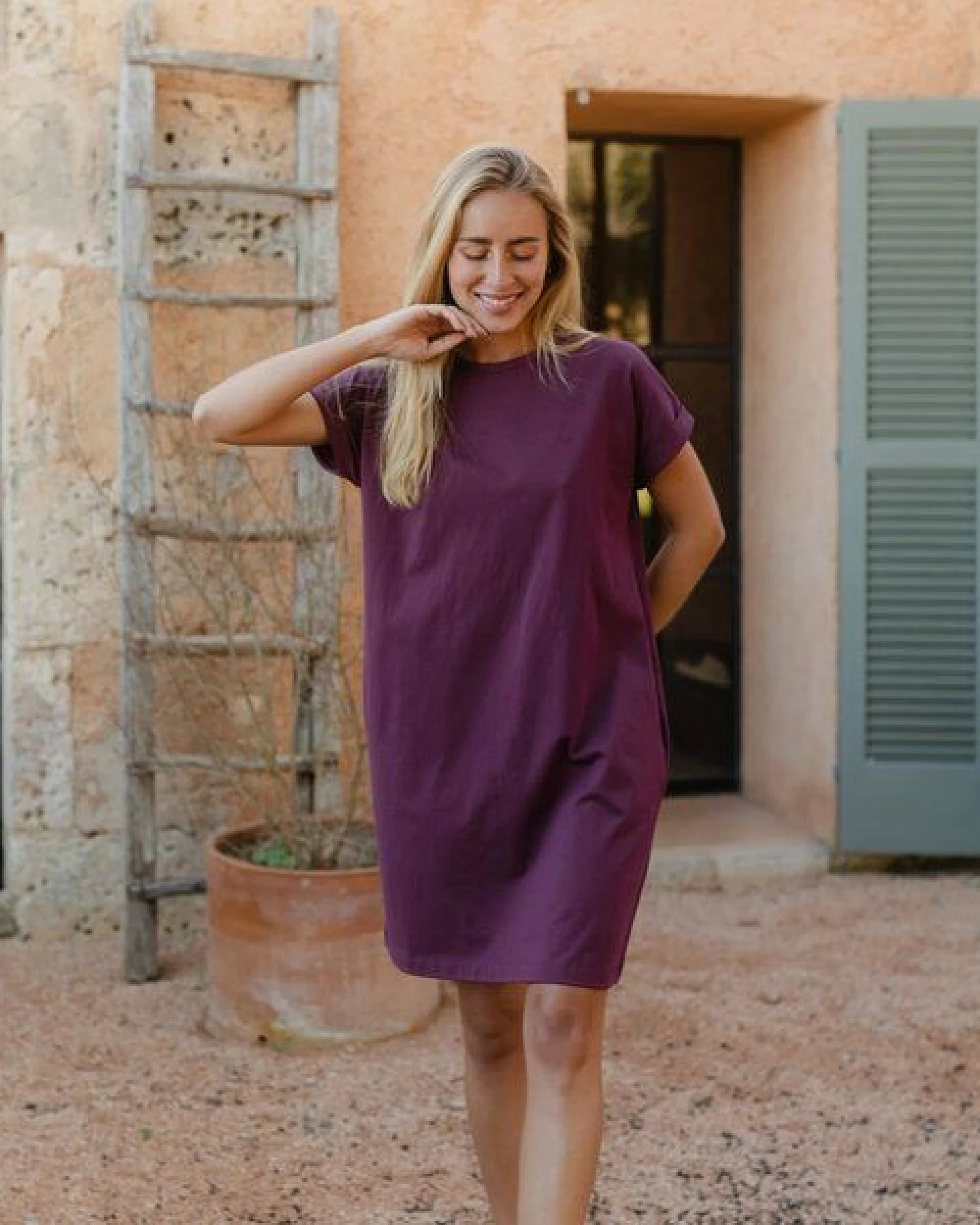 NORDLICHT T-Shirt Kleid Meike – Ansicht 3