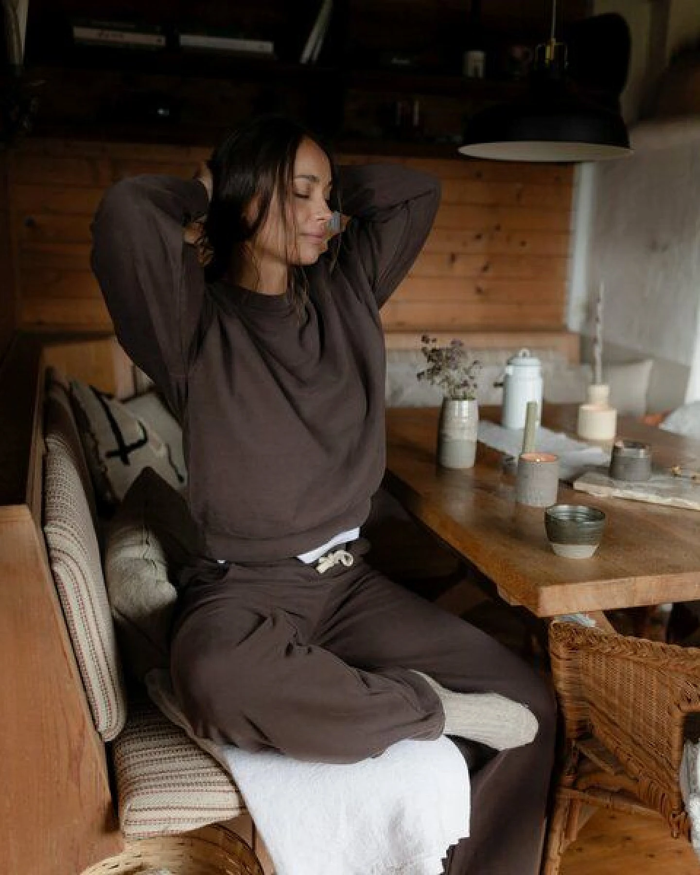 NORDLICHT Wide Leg Sweathose Lynn – Ansicht 2