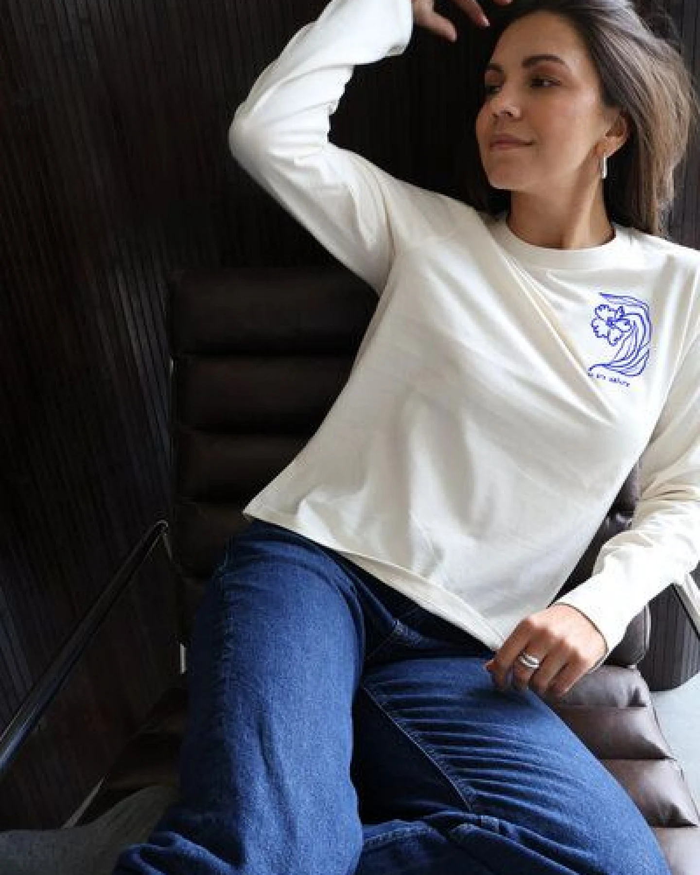 Kultgut Softes Langarmshirt Biobaumwolle/WE ARE NATURE – Ansicht 2