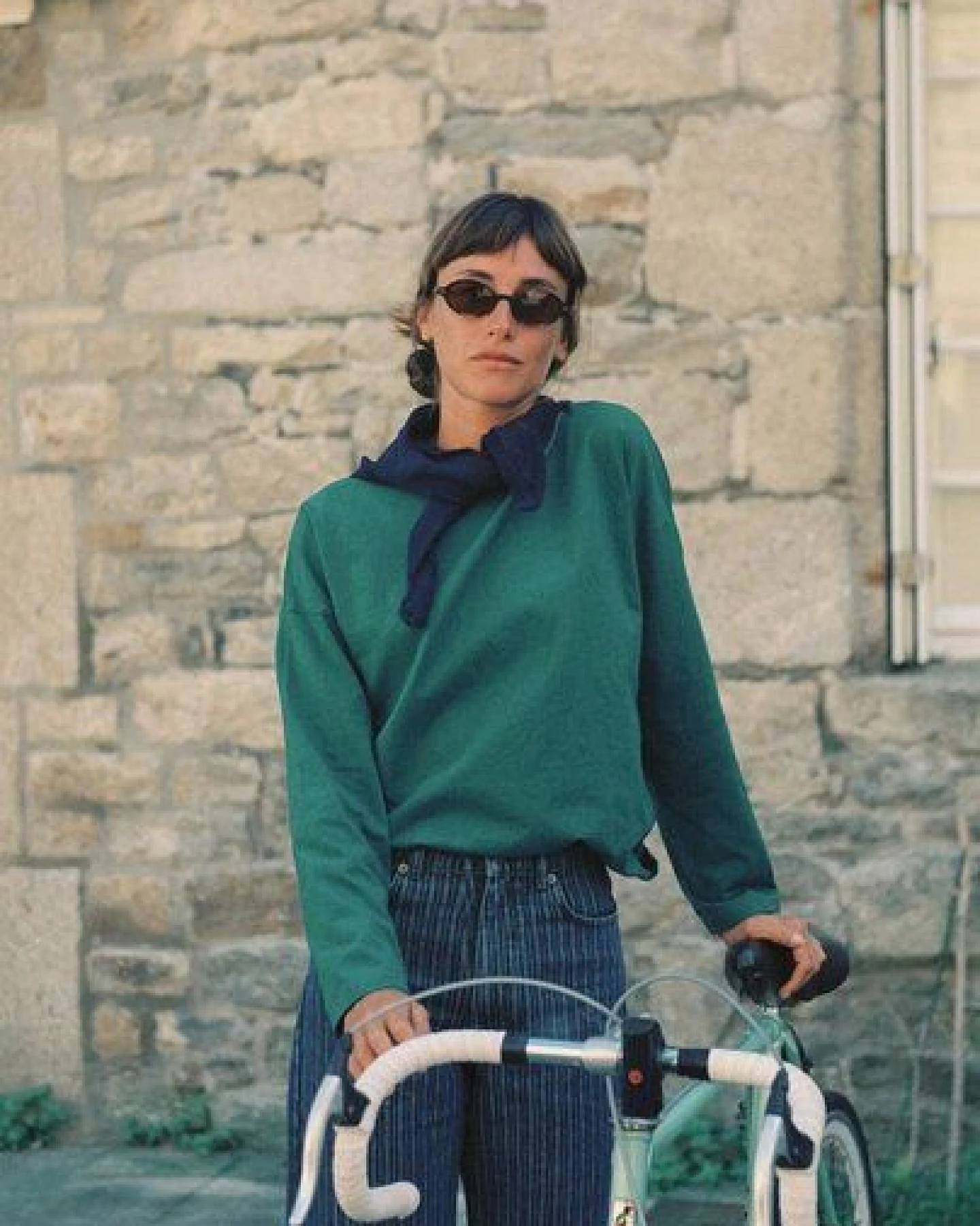 Nénés Oversize-T-Shirt mit langen Ärmeln aus Baumwolle – Maelle – Ansicht 3