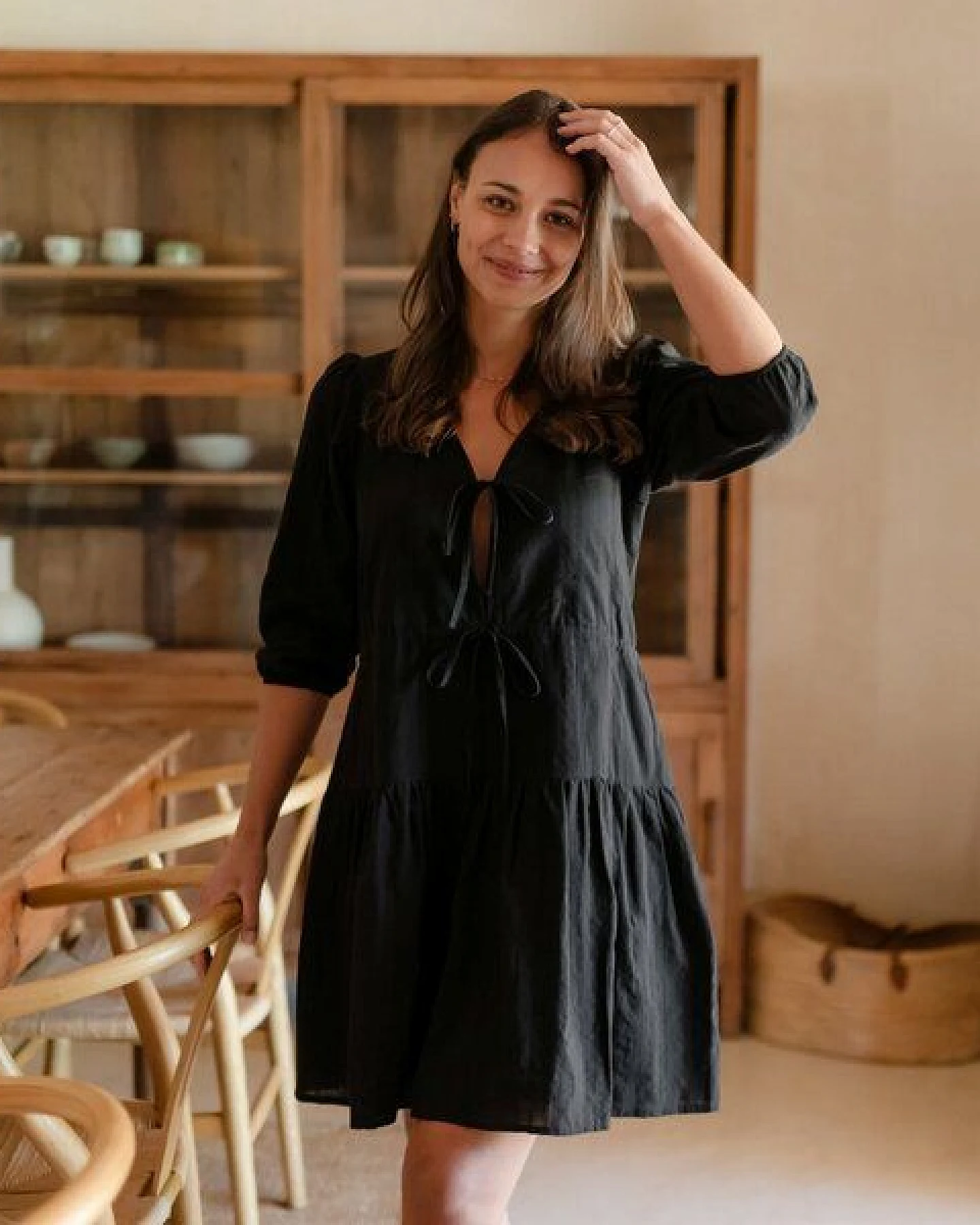 NORDLICHT Jacquard Kleid Kaja – Ansicht 2