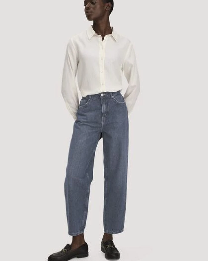 hessnatur Jeans NIVA Tapered Fit aus Bio-Baumwolle mit recycelter Baumwolle