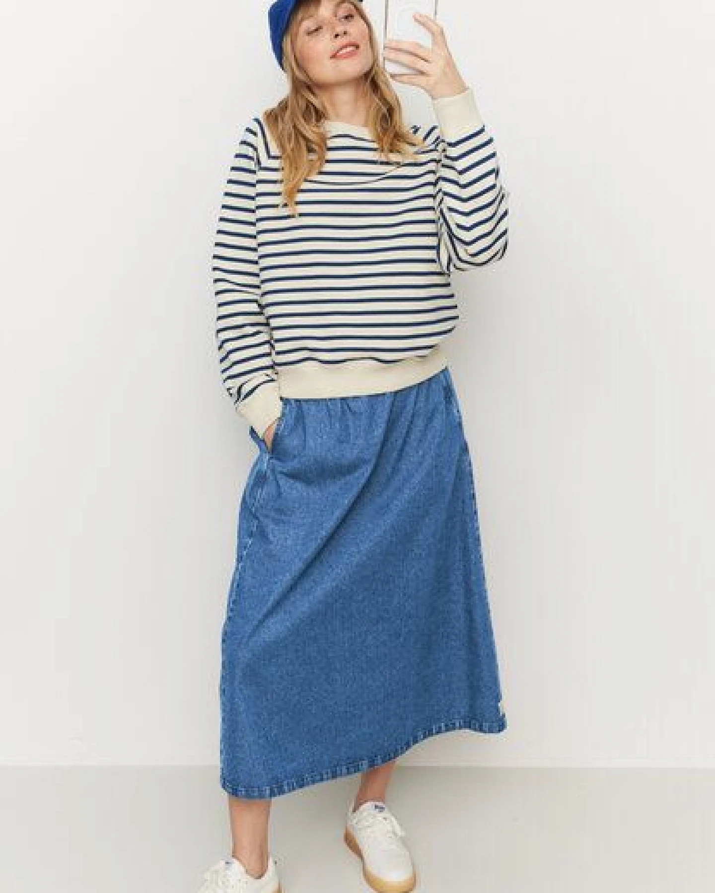 recolution Sweatshirt ALLAMANDA STRIPES – Ansicht 4