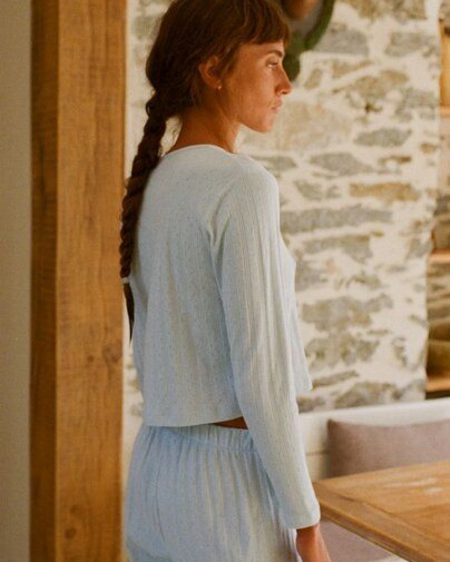 Nénés Baumwoll-Strickjacke – Maud – Ansicht 3