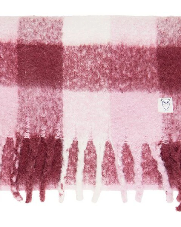 KnowledgeCotton Apparel Schal Recycled fringe scarf