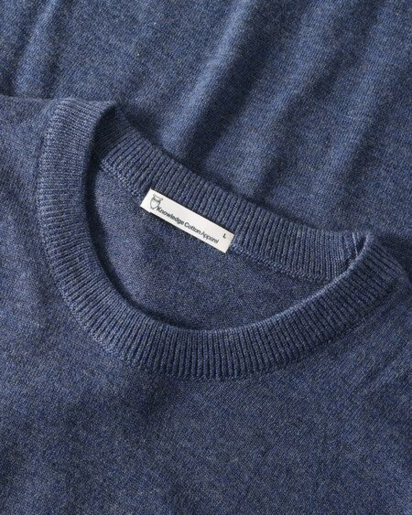 KnowledgeCotton Apparel Merino Crew Neck Strickpullover – Ansicht 3