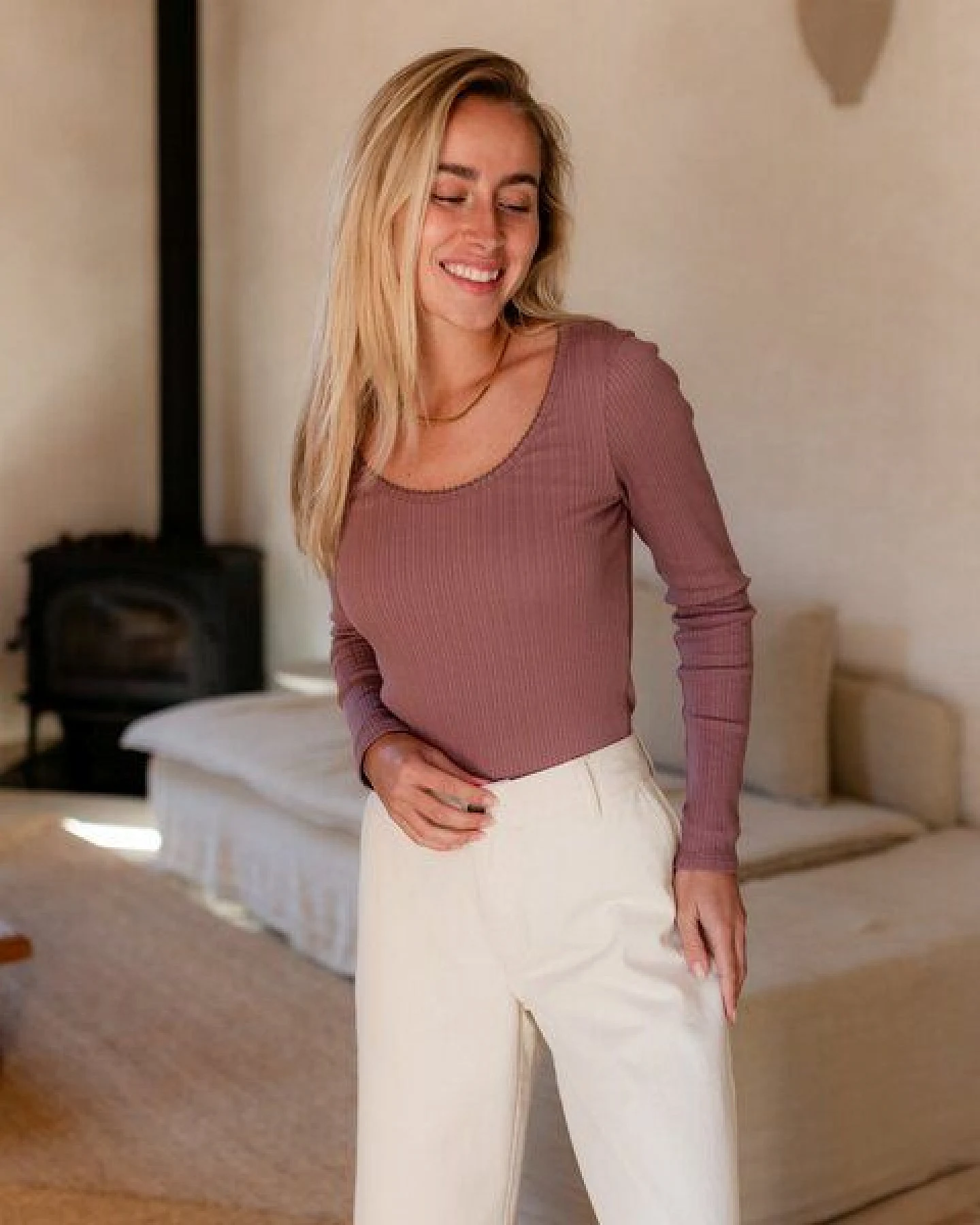 NORDLICHT Ripp Langarmshirt Inga – Ansicht 3