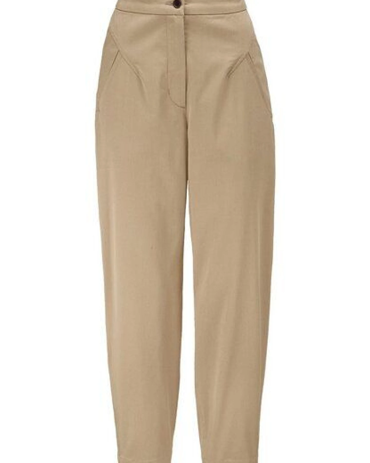 hessnatur Barrel-Leg Hose Relaxed aus TENCEL Lyocell mit Bio-Baumwolle – Ansicht 3