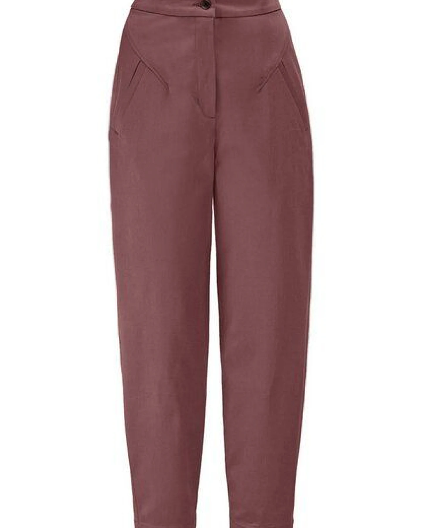 hessnatur Barrel-Leg Hose Relaxed aus TENCEL Lyocell mit Bio-Baumwolle – Ansicht 3