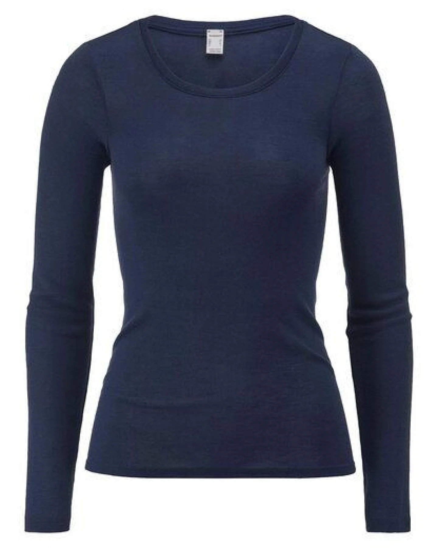 hessnatur Longsleeve PURE FUNCTION aus Bio-Merinowolle mit Seide – Ansicht 2
