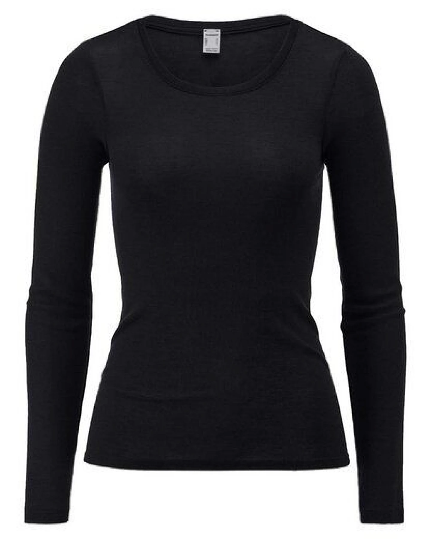 hessnatur Longsleeve PURE FUNCTION aus Bio-Merinowolle mit Seide – Ansicht 2