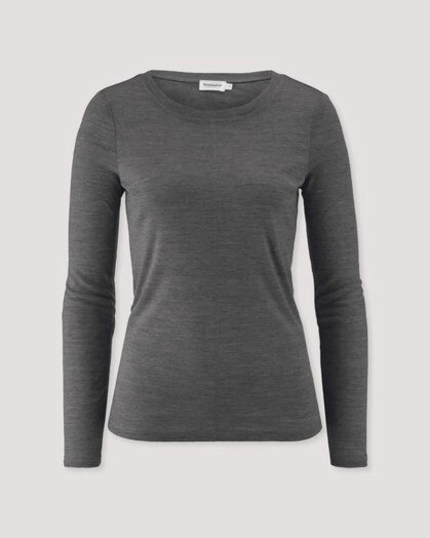 hessnatur Longsleeve Slim aus Bio-Schurwolle und TENCEL Lyocell – Ansicht 4