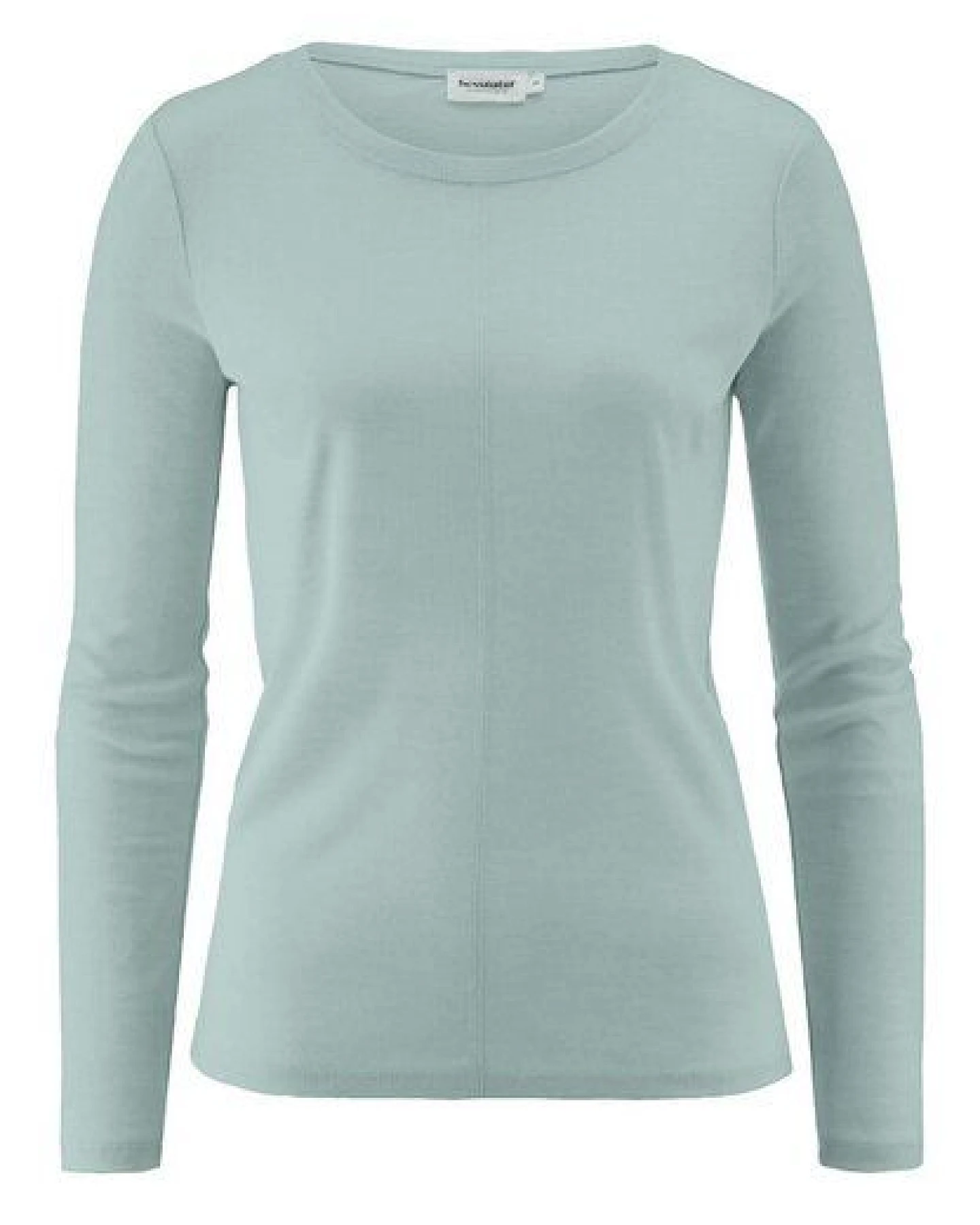 hessnatur Longsleeve Slim aus Bio-Schurwolle und TENCEL Lyocell – Ansicht 3