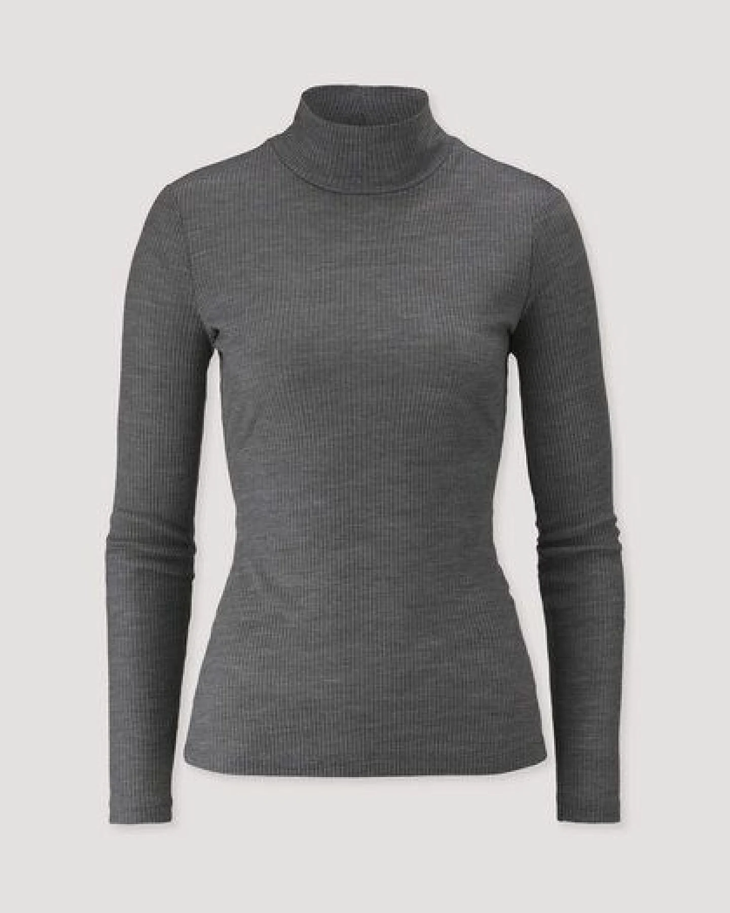 hessnatur Mock-Neck Longsleeve WARM TOUCH aus Bio-Merinowolle und TENCEL Lyocell – Ansicht 3