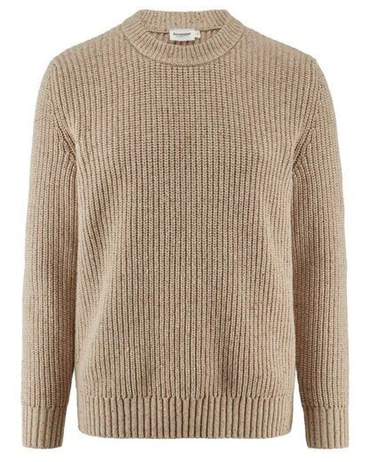 hessnatur Pullover Regular aus Bio-Baumwolle mit recycelter Wolle – Ansicht 3
