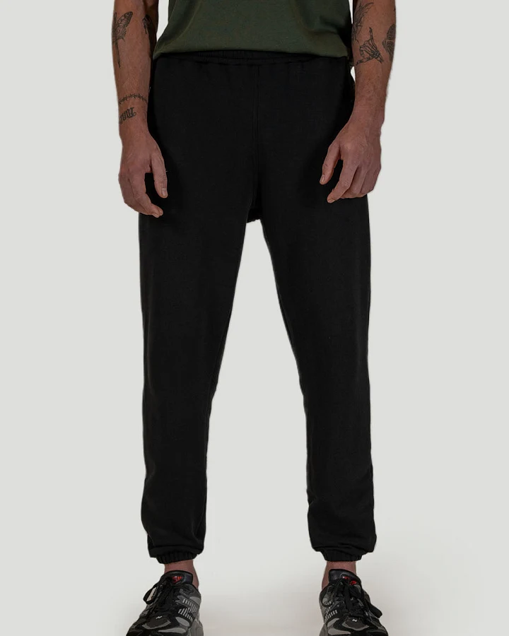 Boldwill Herren vegan Jogginghose Pf77 Wood Workout Schwarz