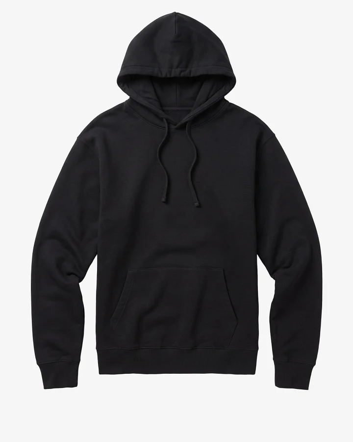 KnowledgeCotton Apparel Herren vegan Hoodie Herren Relaxed Schwarz Jet