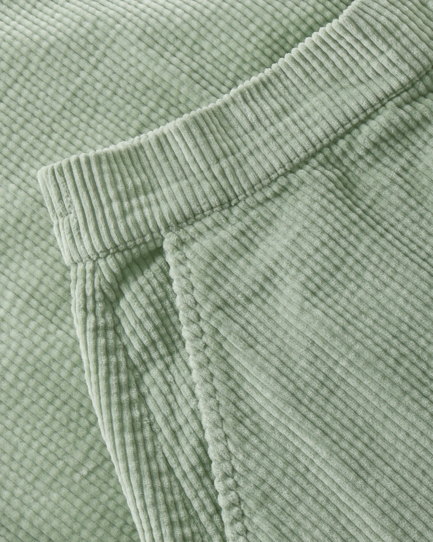 KnowledgeCotton Apparel Damen vegan Rock Aus Cord Lily Pad Grün – Ansicht 2
