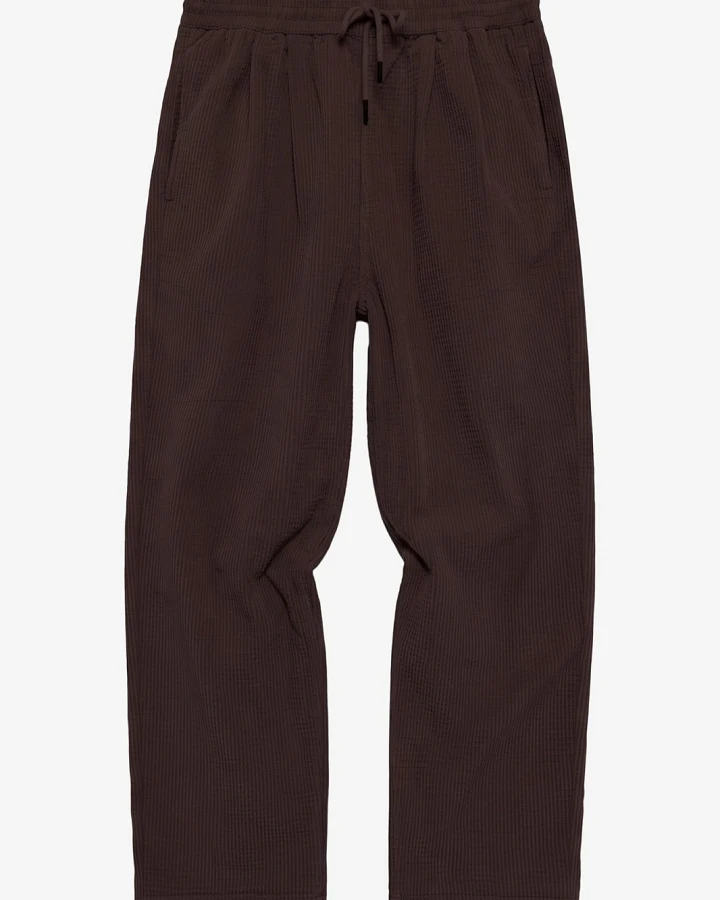 KnowledgeCotton Apparel Damen vegan Hose Hazy Relaxed Aus Cord In Der Farbe Chocolate Torte
