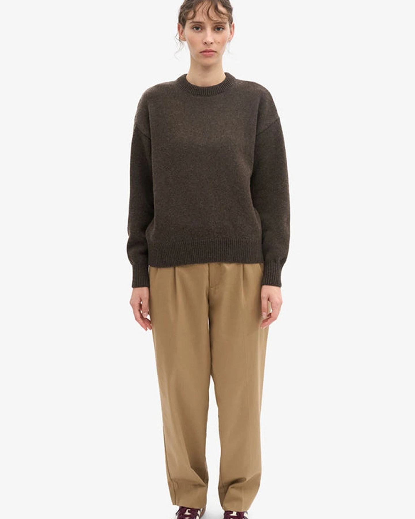 Wollpullover Oversized Merino Wool Crew – Ansicht 4