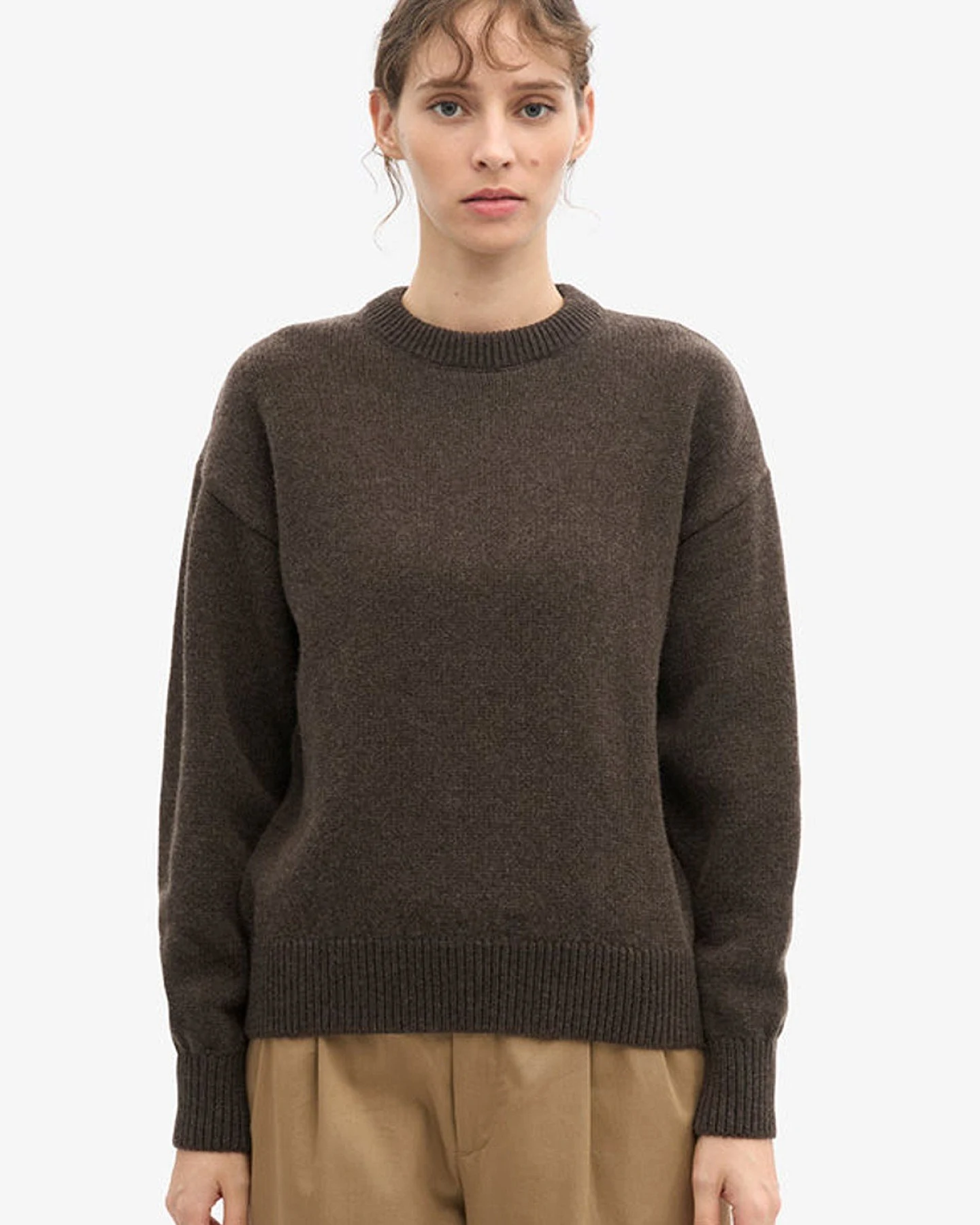 Wollpullover Oversized Merino Wool Crew – Ansicht 6